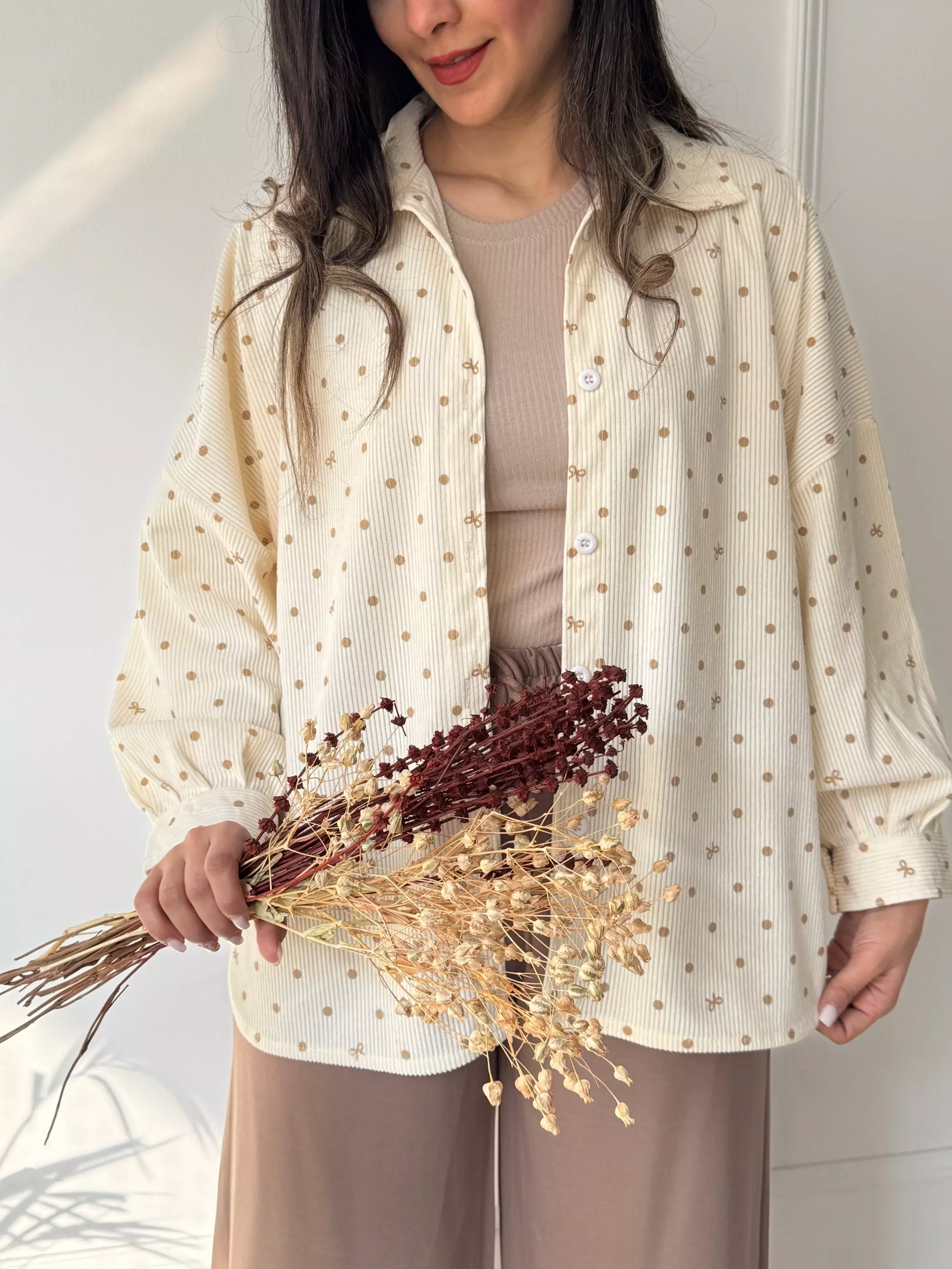 مانتو شومیزی کبریتی بهاری